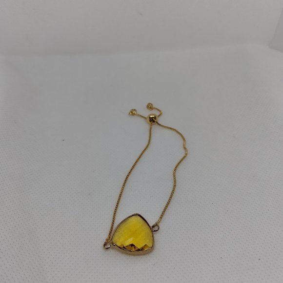 Glass Pendant Bracelet - Picture 1 of 8